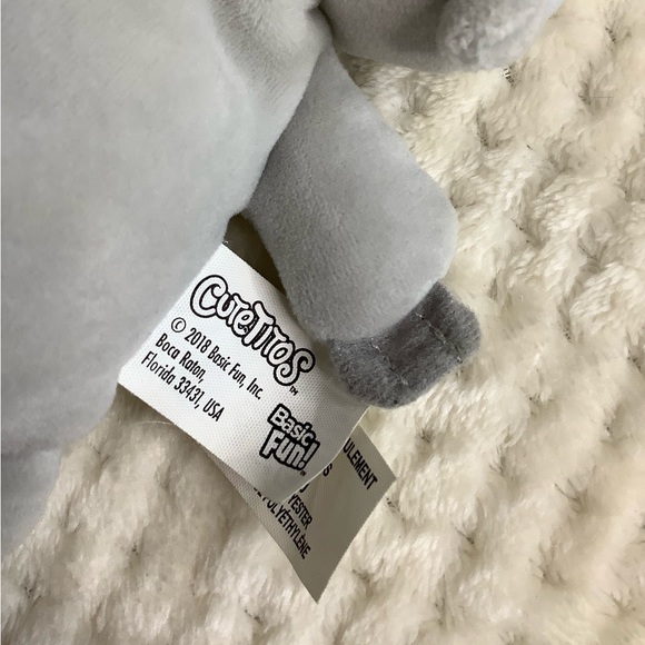 Basic Fun Cutetitos Slothito Sloth Plush Stuffed Animal Embroidered Eyes No Wrap - Picture 10 of 12